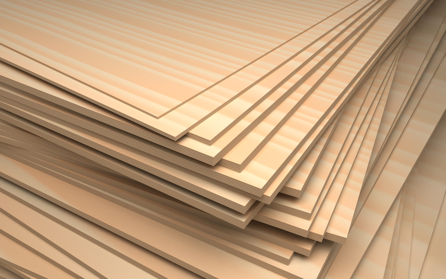 Concept drawing of plywood